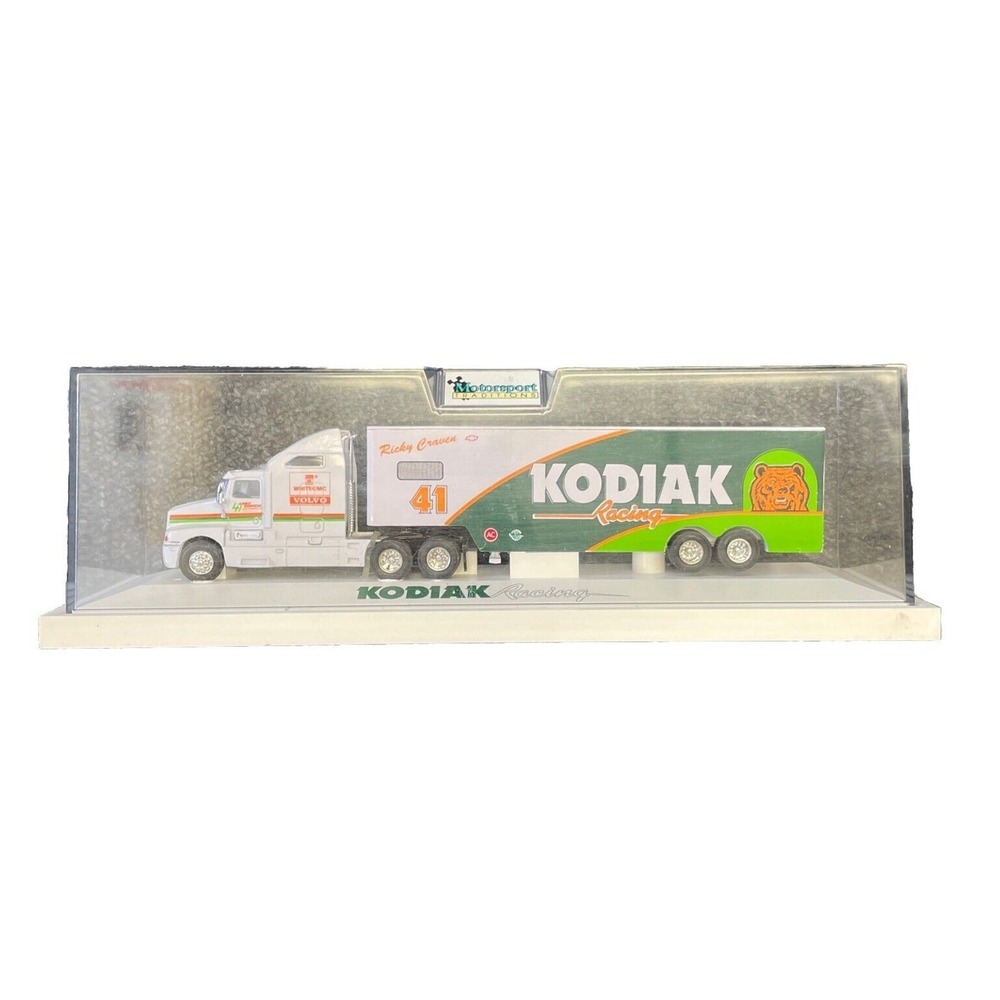 Ricky Craven #41 Motorsports Traditions Transporter 1:64 Die Cast Autographed